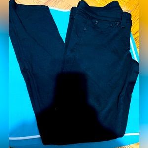Bongo Black Junior High Waisted Stretch Skinny Pants Size 7